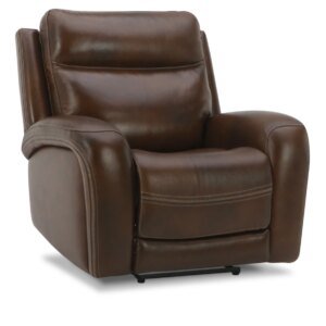 Amando Leather Power Swivel Recliner