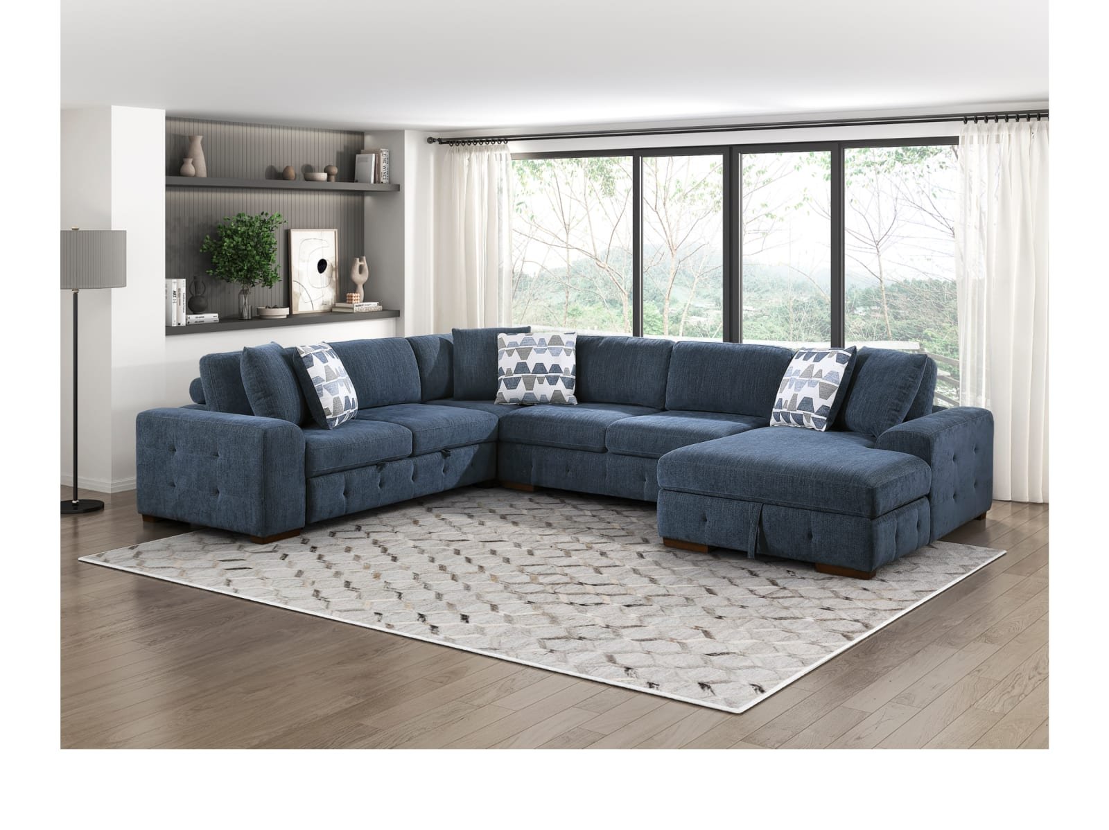 Wyndham 4 Pc. Sectional - Image 8