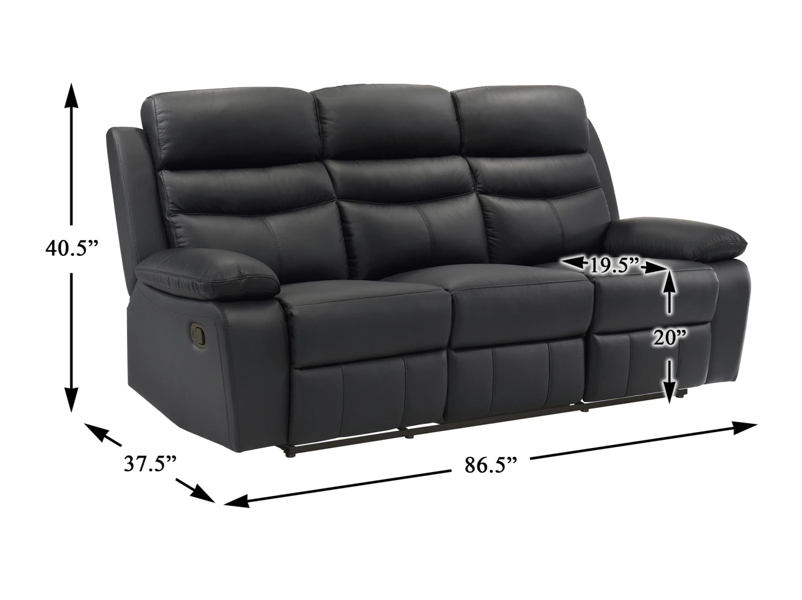 Davidson Reclining Sofa - Image 5