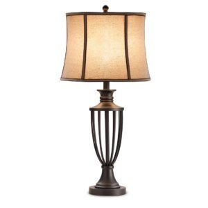 Caged Urn Table Lamp