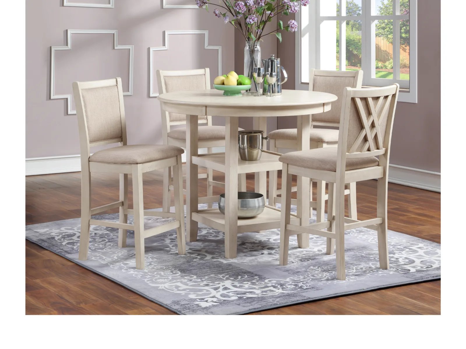 Amory 5 Pc. Round Counter Height Dining Set - Image 10