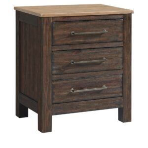 Tallahassee 3 Drawer Nightstand