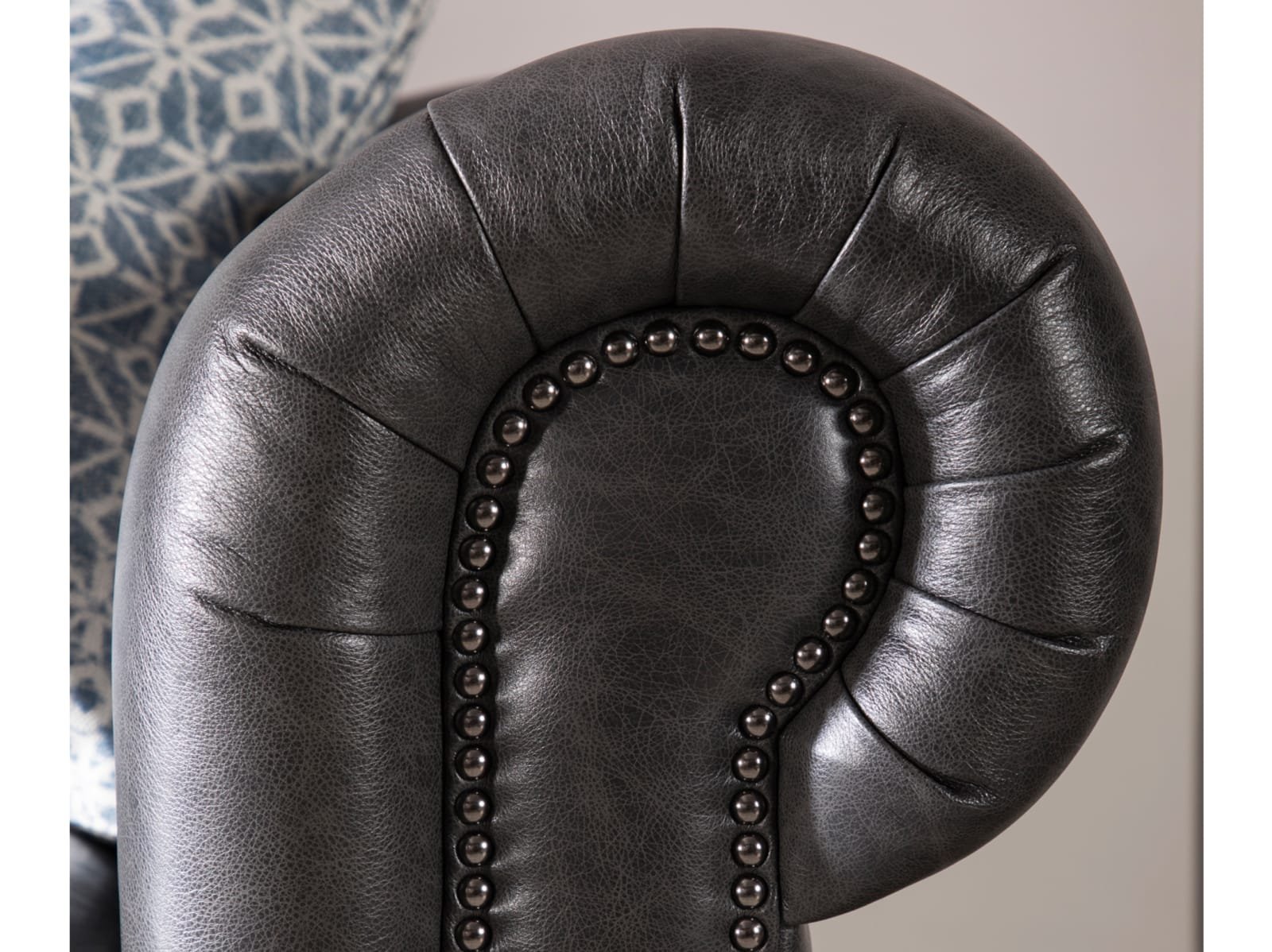Aylesworth Leather Chair - Image 6