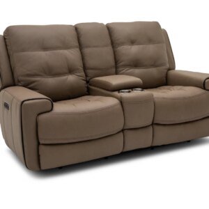 Wicklow Power Reclining Console Loveseat
