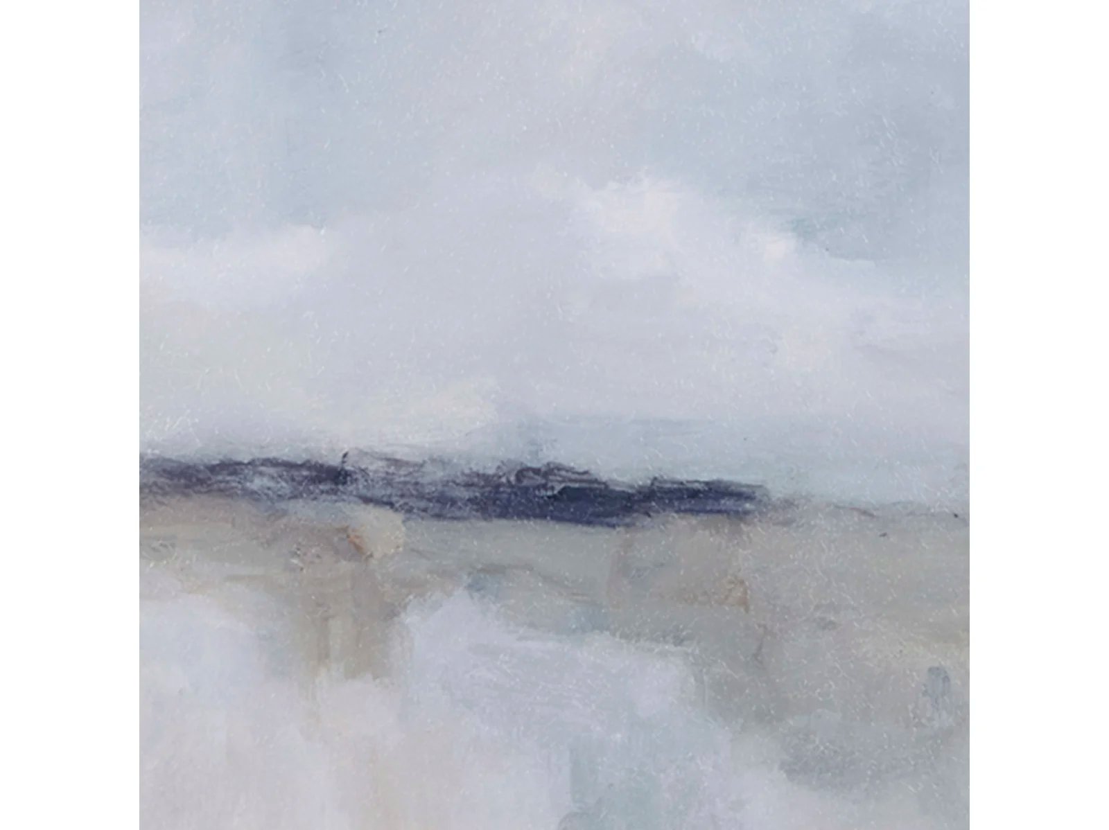 Blue Drift Abstract Gallery Framed Canvas Wall Art 5 Pc Set - Image 3