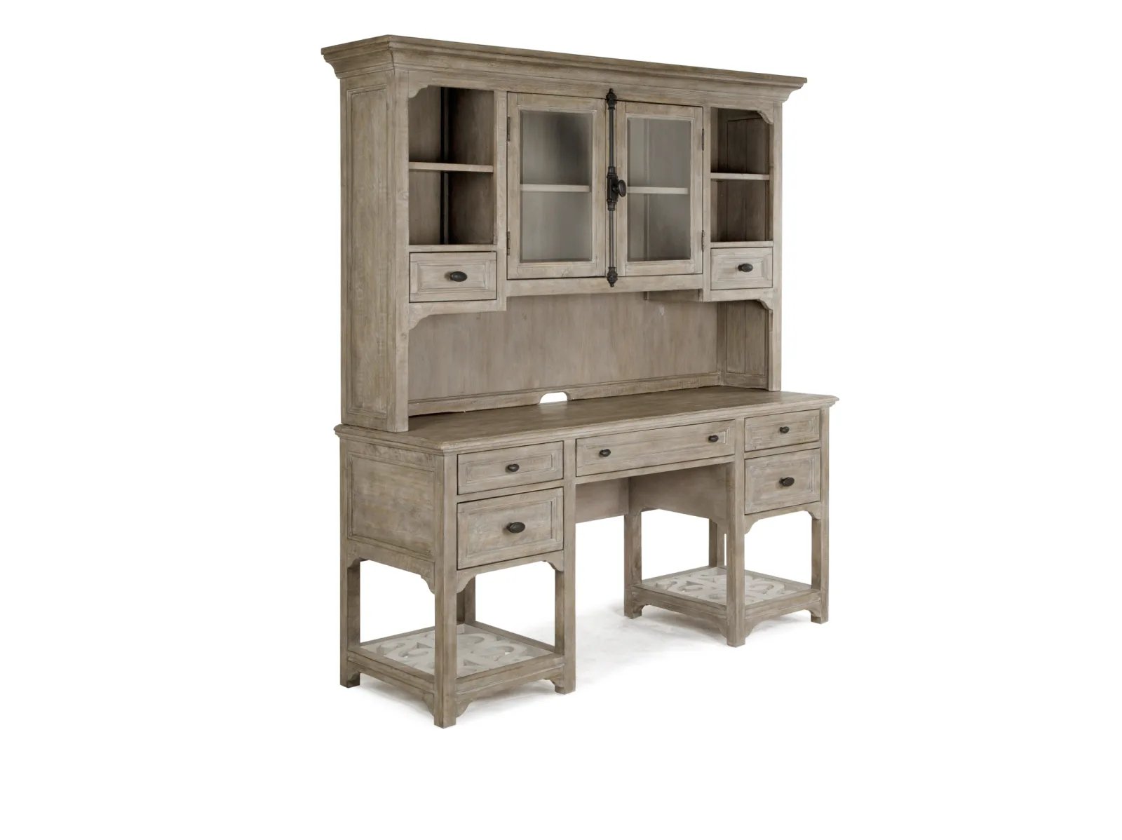 Tenley 2 Pc. Executive Desk with Hutch