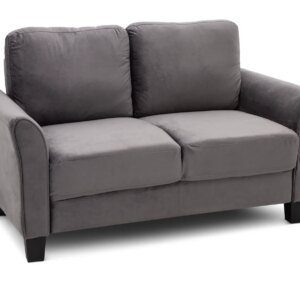 Edwena Velvet Loveseat
