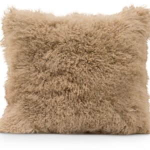 Tibetan Champagne Throw Pillow