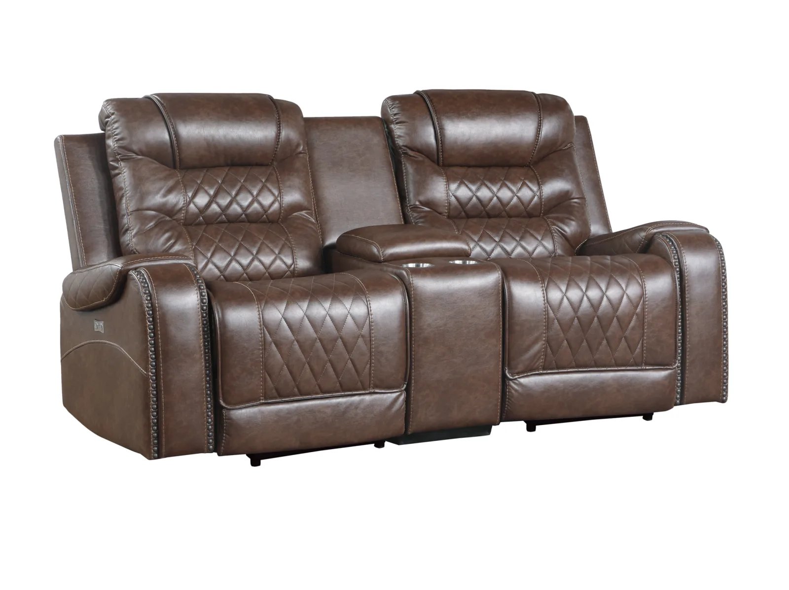 Geoffery Reclining Console Loveseat - Image 7