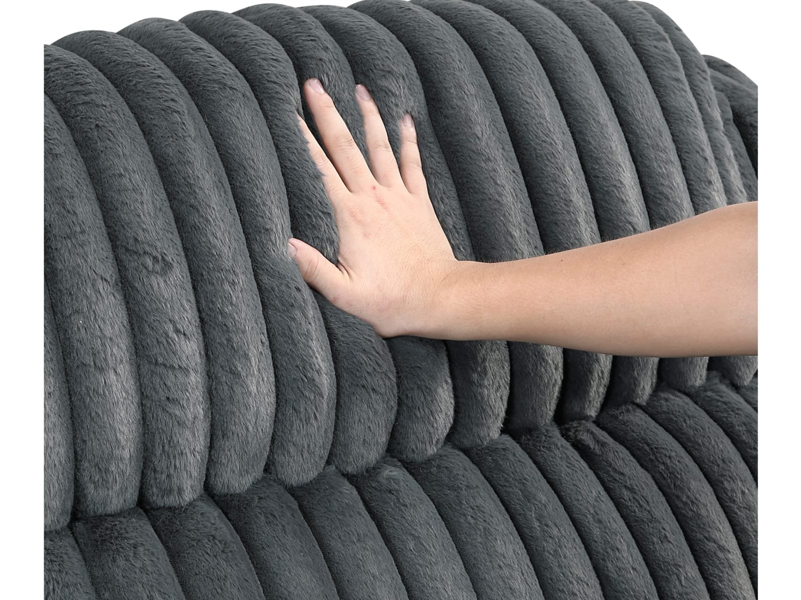 Snuggly Reclining Console Loveseat - Image 7