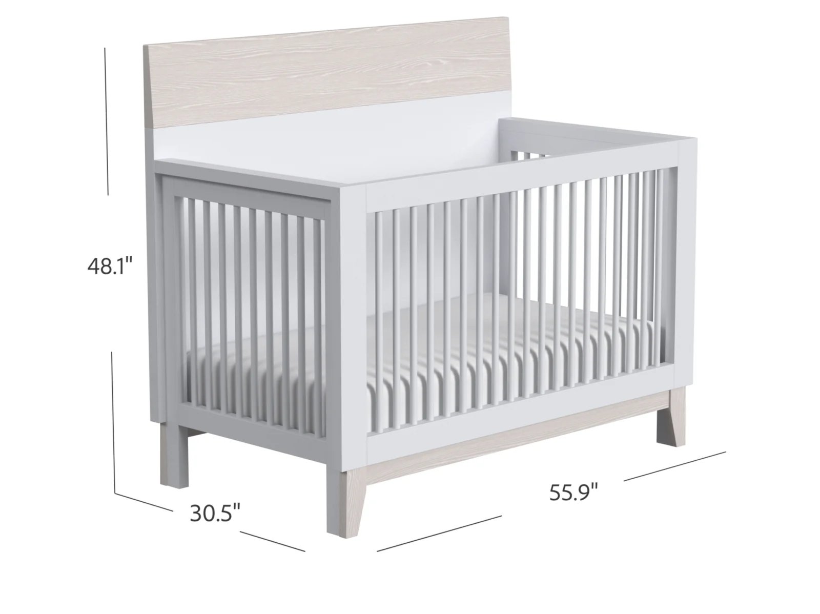 Rolland Convertible Crib - Image 5