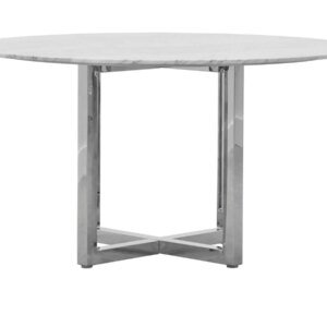 Amenia Marble Round Dining Table