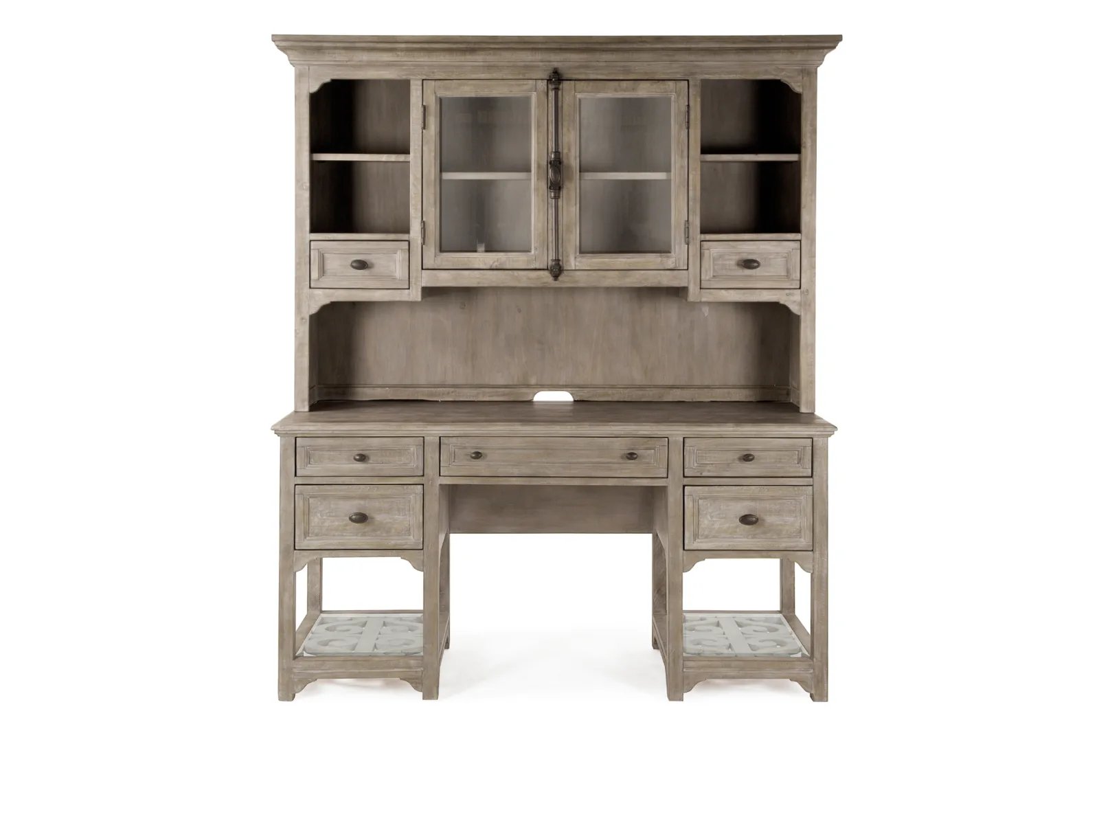 Tenley 2 Pc. Executive Desk with Hutch - Image 2