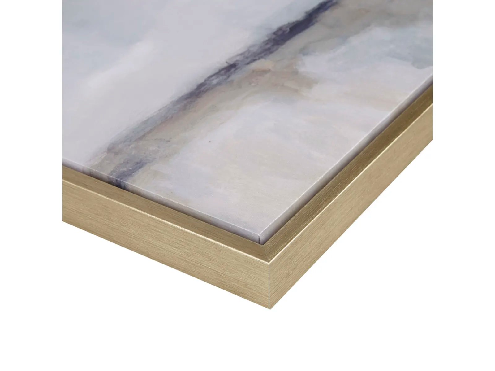 Blue Drift Abstract Gallery Framed Canvas Wall Art 5 Pc Set - Image 8