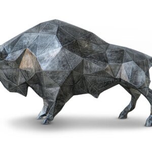 American Bison Sculpture