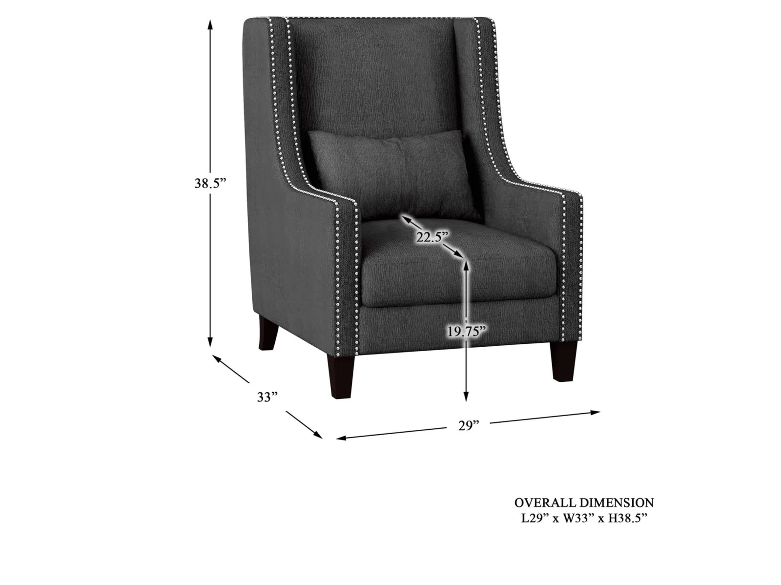 Belfield Wingback Chair - Image 2