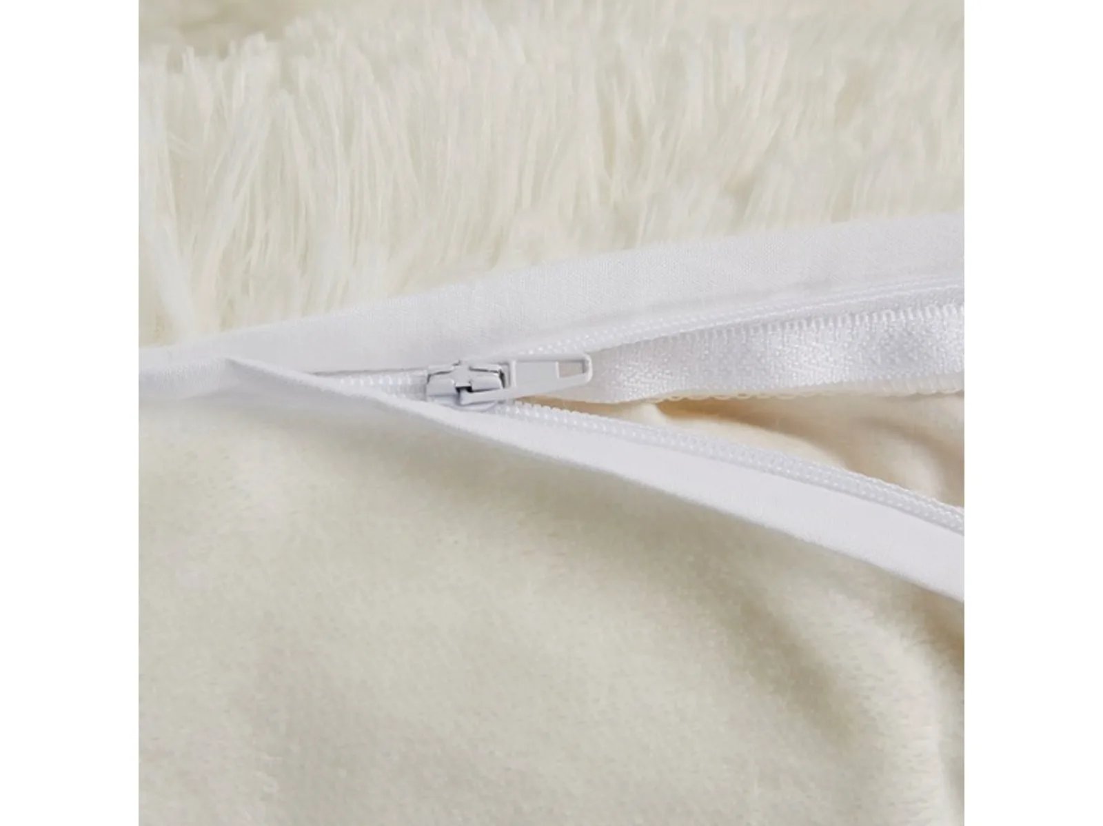 Malea Faux Fur Duvet Cover Set - Image 13