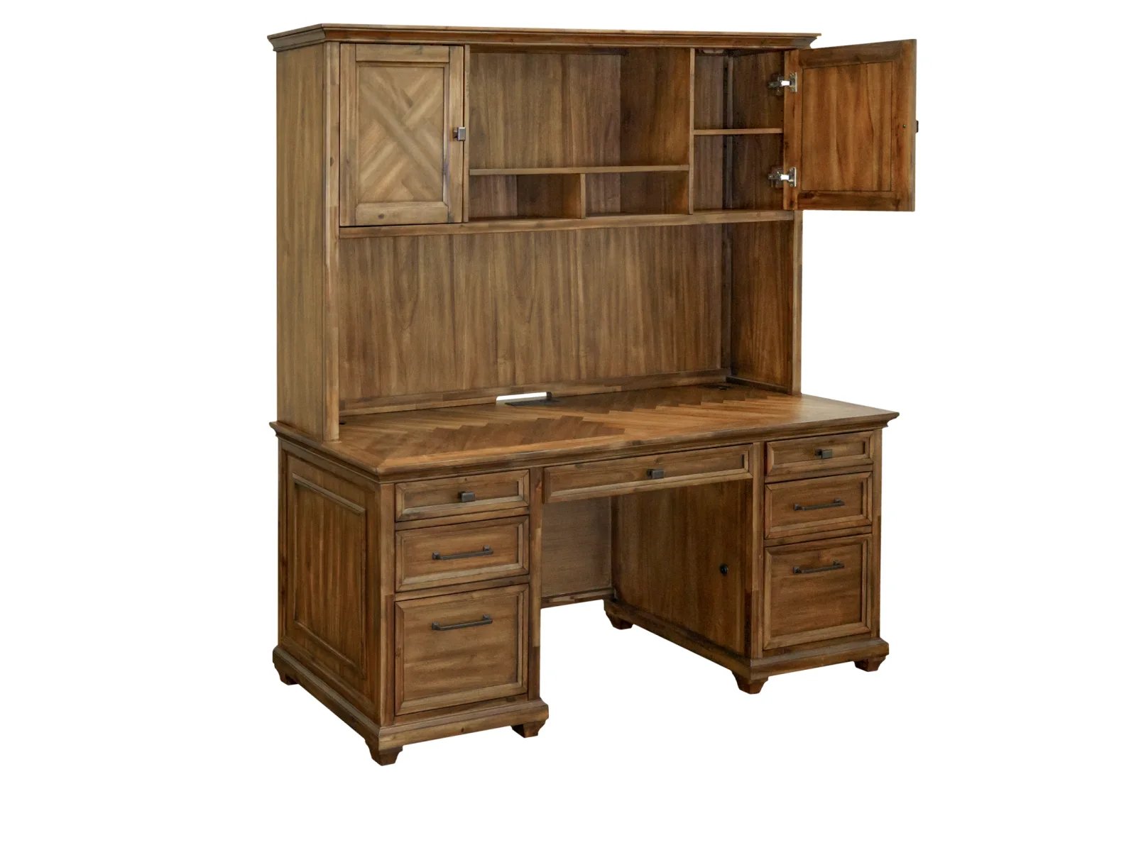 Plathe 2 Pc. Credenza and Hutch - Image 2