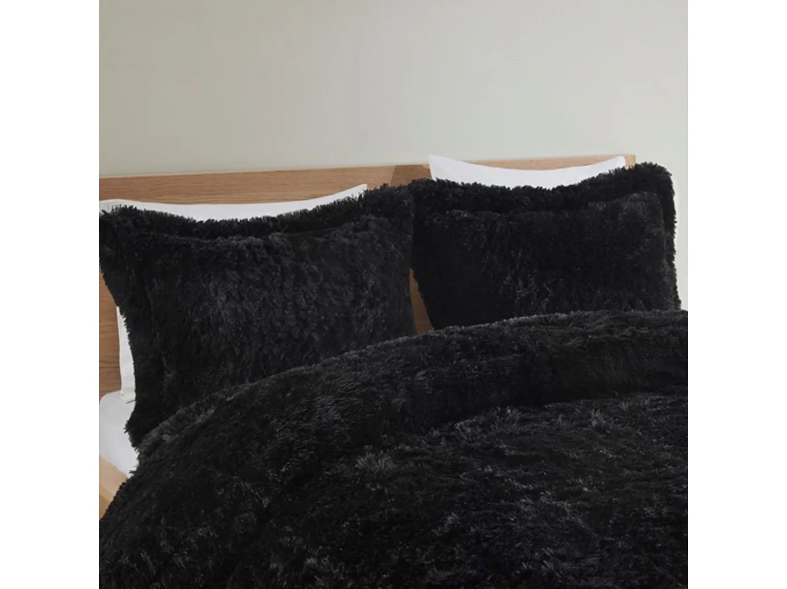 Malea Faux Fur Comforter Set - Image 3