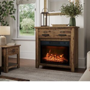 Cavendish 32" Electric Fireplace TV Stand
