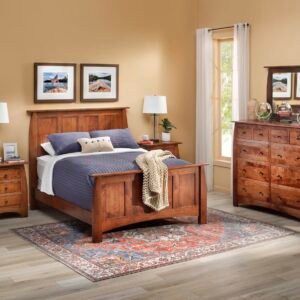 Hayworth Amish Panel Bedroom Set