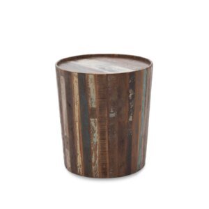 Antiqua Round End Table