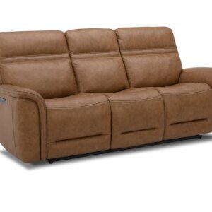 Quarry Leather Power Reclining Sofa