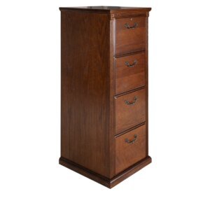 Hobbs 4 Drawer Upright File Cabinet