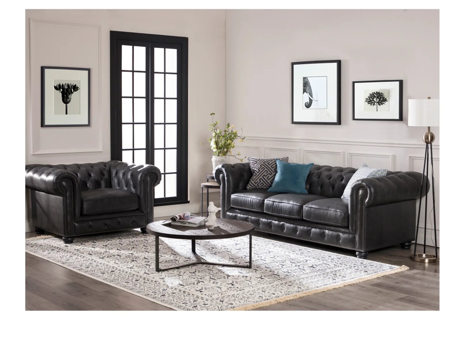 Aylesworth Leather Chair - Image 5