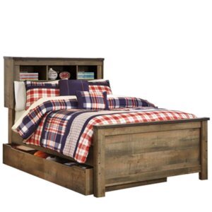 Trinell Bookcase Trundle Bed