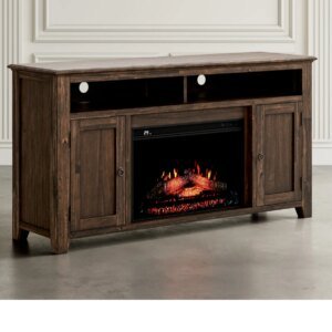 Baker Mills 60" Electric Fireplace TV Stand