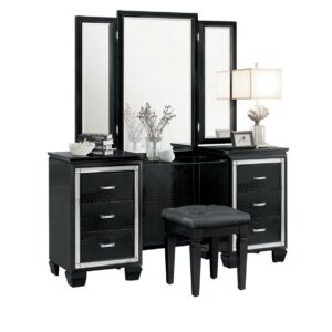 Begonia Vanity Dresser with Mirror