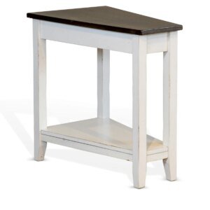 Angle Chairside End Table