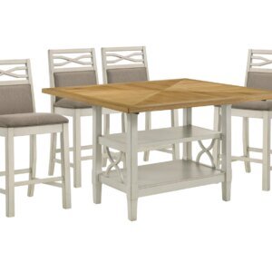 Evangeline 5 Pc. Counter Height Dining Set
