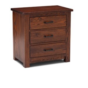 Superior 3 Drawer Nightstand