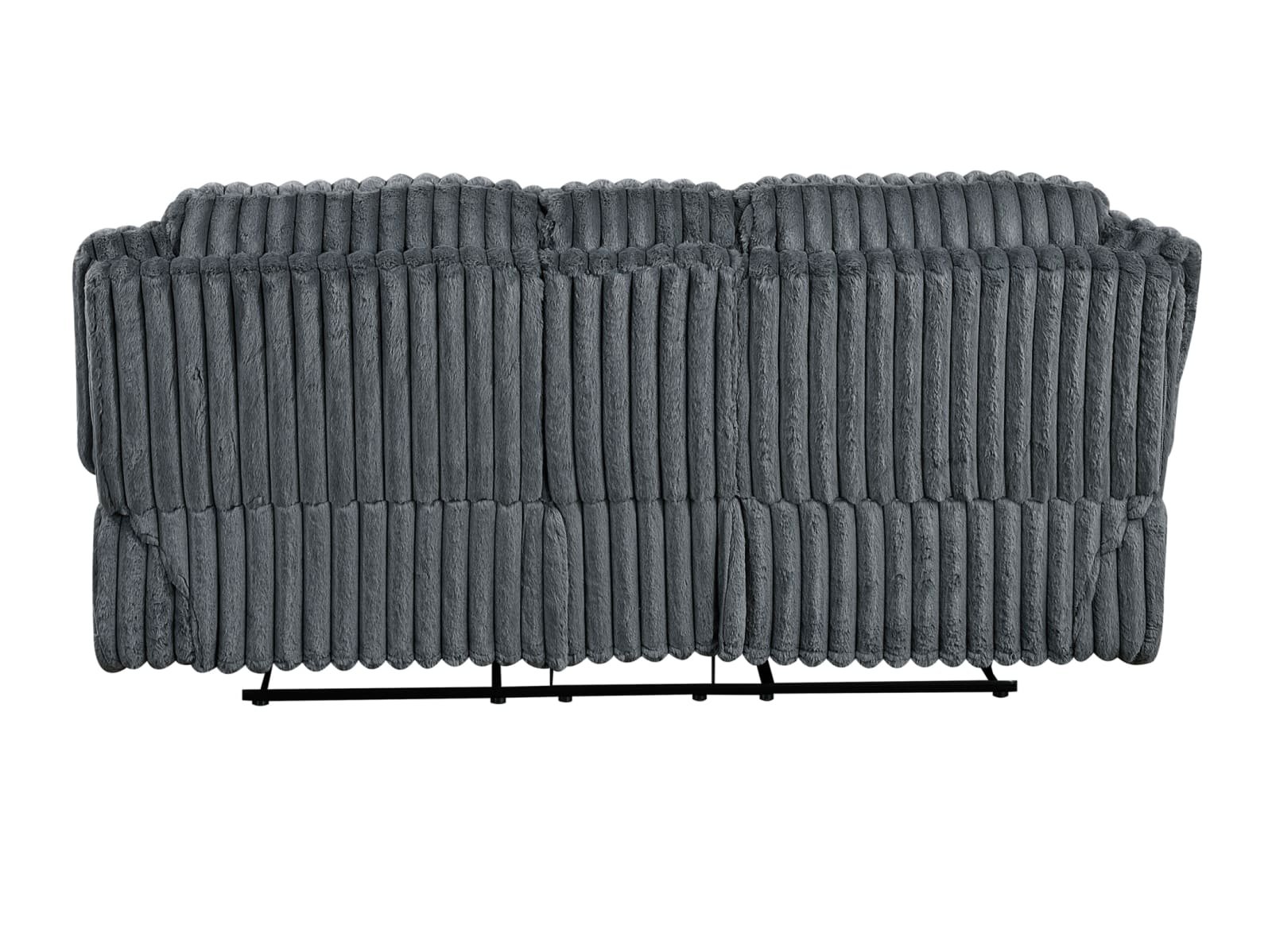 Snuggly Reclining Console Loveseat - Image 4